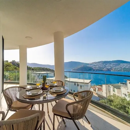 Lejlighed Full Sea View With Pool In Kalkan 3 Kaş