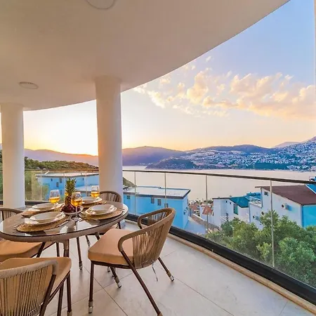 Full Sea View With Pool In Kalkan 3 Lejlighed Kaş