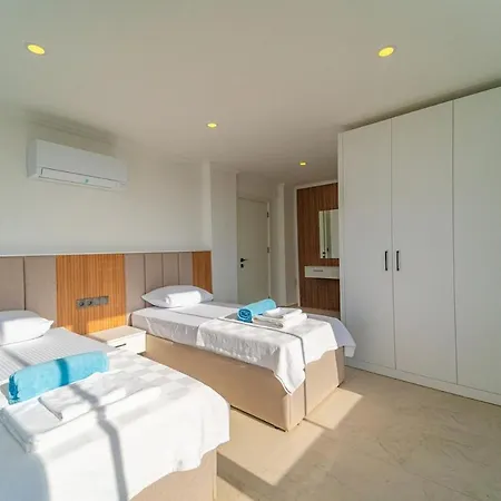 Full Sea View With Pool In Kalkan 3 Lejlighed