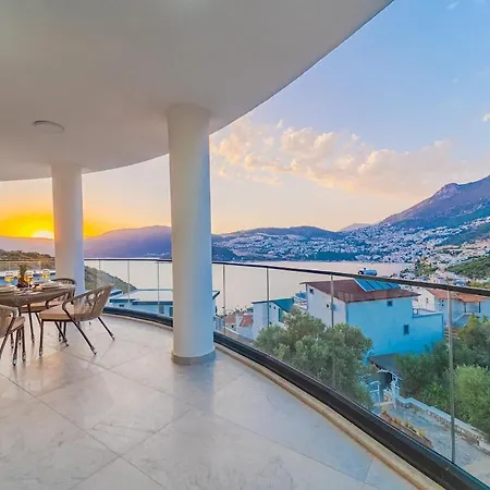 Full Sea View With Pool In Kalkan 3 Lejlighed *
