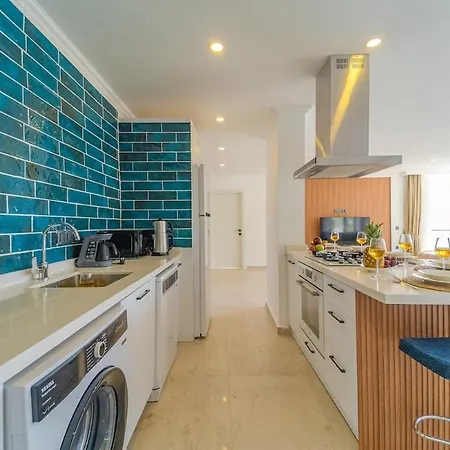 Full Sea View With Pool In Kalkan 3 Apartment *